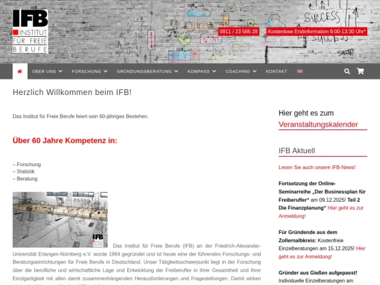 Institut für Freie Berufe - Bildungseinrichtung in Nürnberg