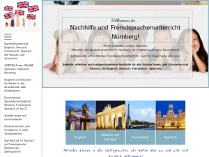 Nachhilfe und Fremdsprachenunterricht Nürnberg - Deutsch-Sprachschule in Nürnberg