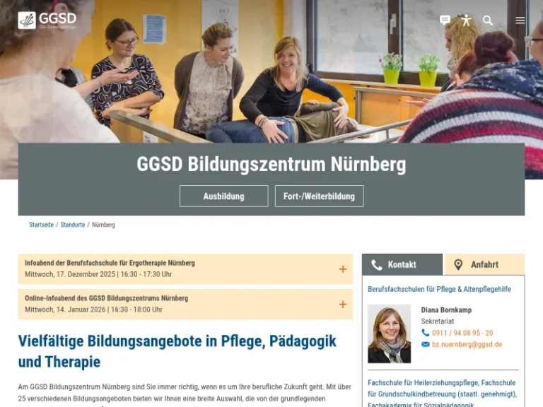 GGSD Bildungszentrum Nürnberg – Zollhausstraße - Berufsfachschule in Nürnberg