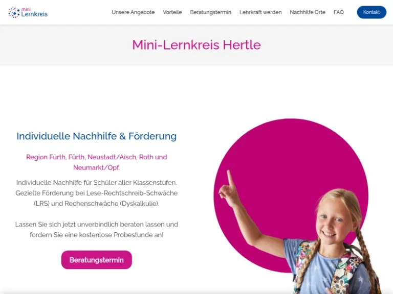 Mini-Lernkreis Nachhilfe Nürnberg Langwasser - Deutsch-Sprachschule in Nürnberg