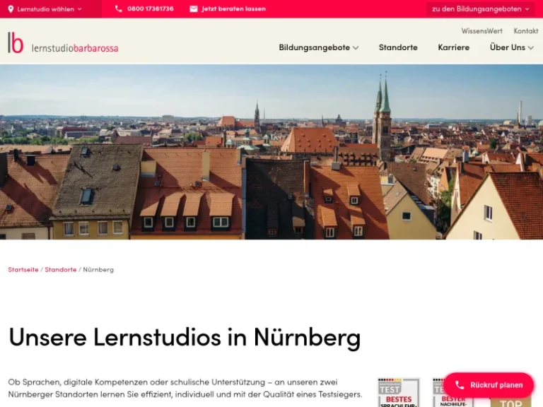 Lernstudio Barbarossa Nürnberg-Mitte - Computerschule in Nürnberg