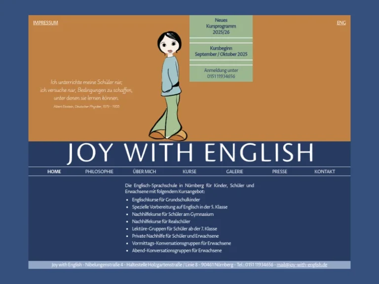 Joy with English - Bildungseinrichtung in Nürnberg