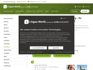 Übersetzungsbüro Lingua-World Nürnberg - Übersetzungsdienst in Nürnberg