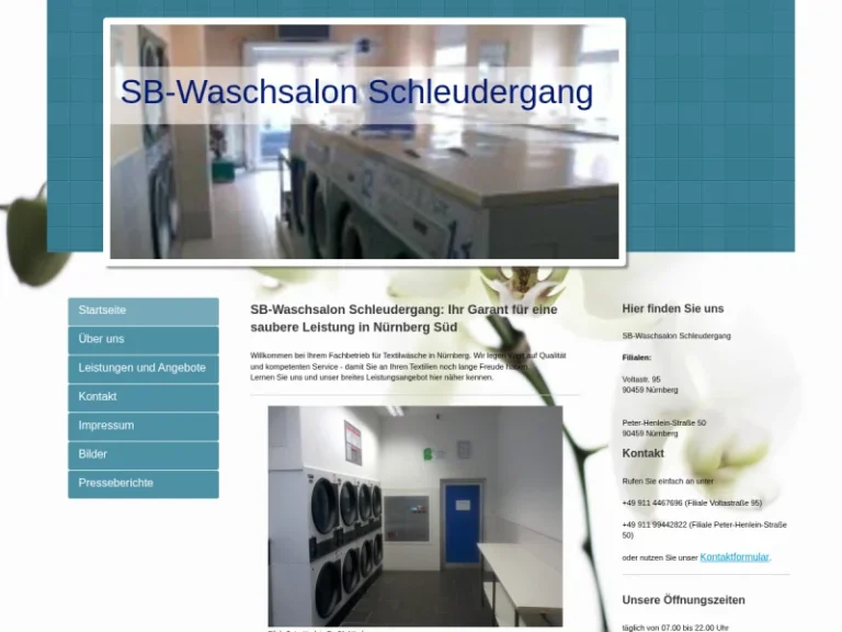 SB Waschsalon Schleudergang - Änderungsschneiderei in Nürnberg