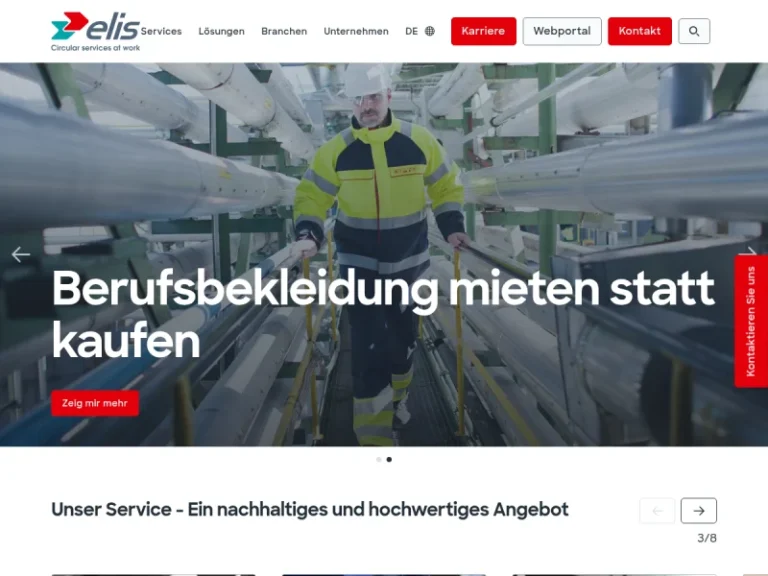 Elis Unternehmensgruppe - Wäscherei in Nürnberg