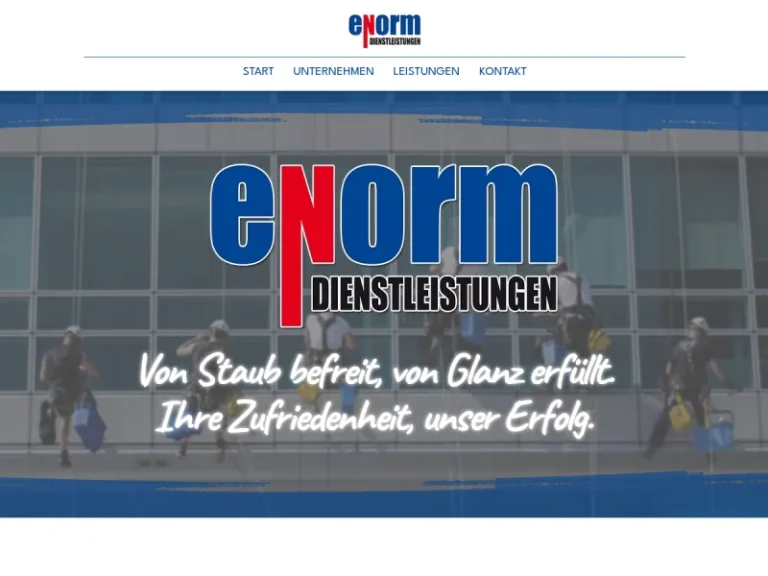 Enorm Dienstleistungen - Fensterreinigungsdienst in Nürnberg