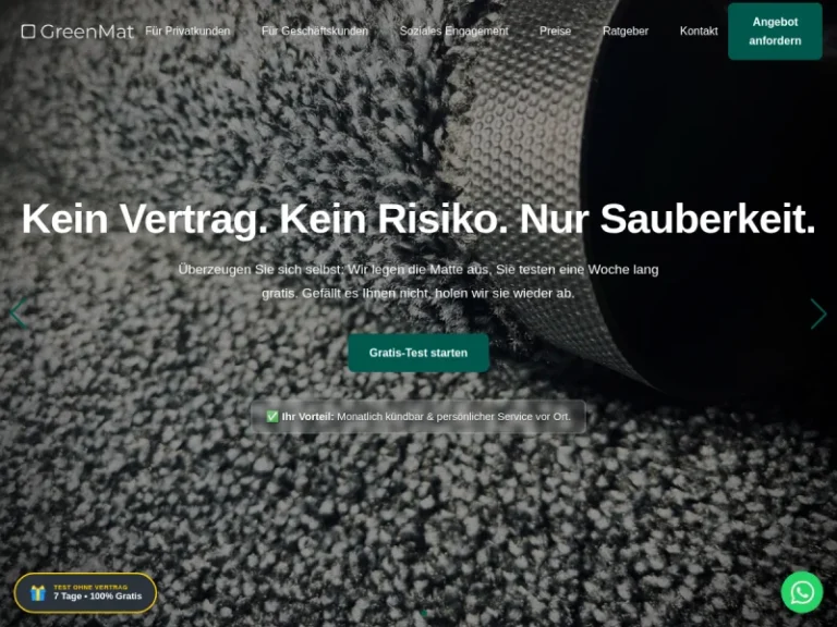 GreenMat service Nürnberg - Teppichreinigung in Nürnberg