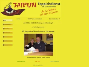 Friedrich Schmidt Taifun-Teppichdienst Inh. Günter Schmidt - Teppichreinigung in Nürnberg