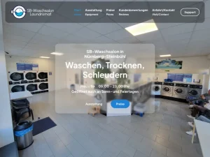 SB-Waschsalon | Laundromat | Nürnberg-Steinbühl - ChemischeReinigung in Nürnberg