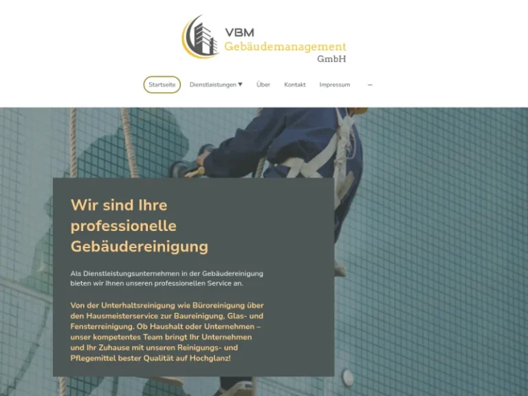 VBM Gebäudemanagement GmbH - Fensterreinigungsdienst in Nürnberg