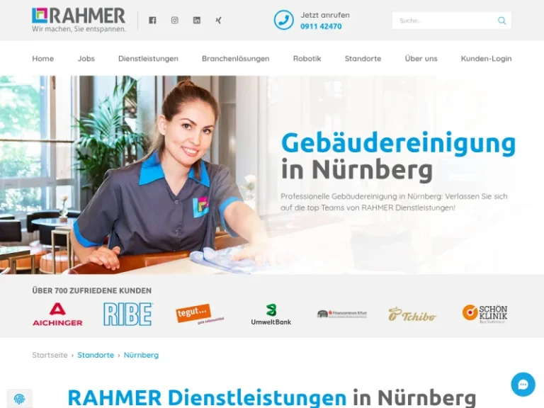 Rahmer Dienstleistungen GmbH - Dachrinnen-Reinigungsservice in Nürnberg