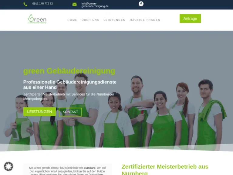 Green Gebäudereinigung Nürnberg - Fensterreinigungsdienst in Nürnberg