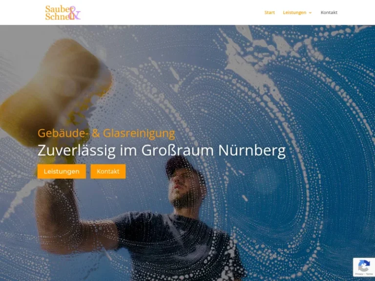 Sauber und Schnell Glas- und Gebäudereinigung - Entsorgungsunternehmen in Nürnberg