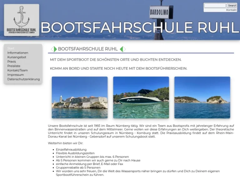 Bootsfahrschule Ruhl - Sportschule in Nürnberg