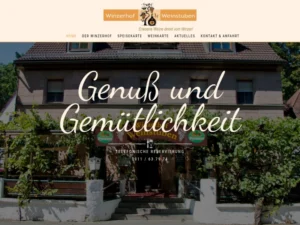 Winzerhof Weinstuben - Fränkisches Restaurant in Nürnberg