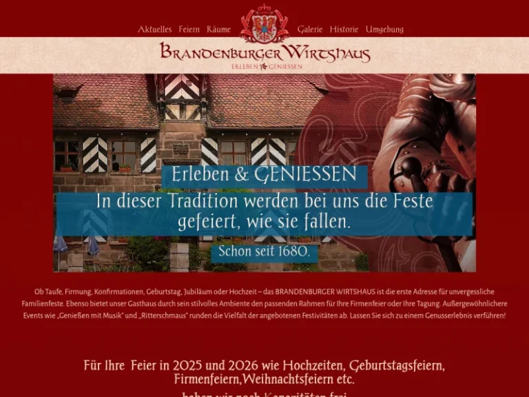 Brandenburger Wirtshaus - DeutschesRestaurant in Nürnberg