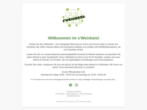 s’Weinbeisl - Bar in Nürnberg
