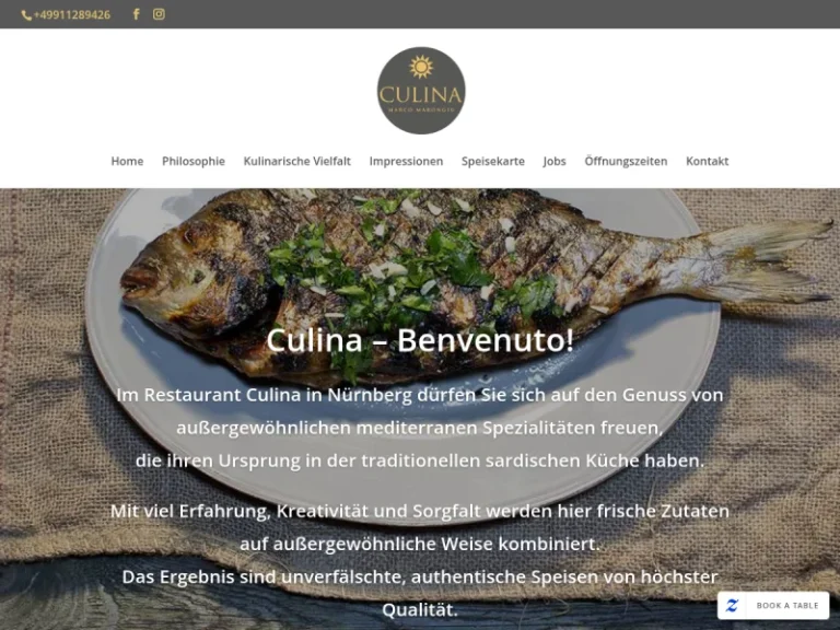 CULINA - Mediterranes Restaurant in Nürnberg