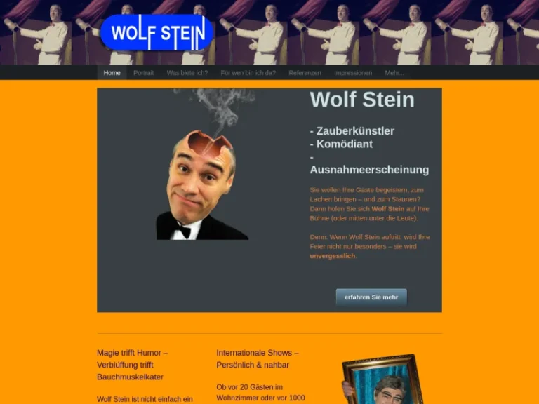 Wolf Stein - Zauberer in Nürnberg