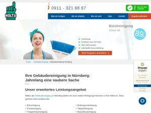 Holte Hausservice GmbH – Gebäudereinigung in Nürnberg - Fensterreinigungsdienst in Nürnberg