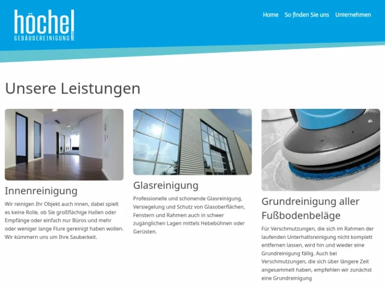 Höchel Gebäudereinigung GmbH - Hausreinigungsdienst in Nürnberg