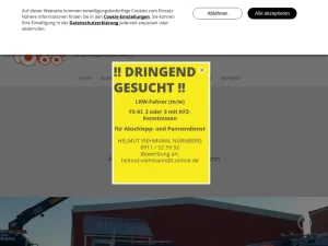 Helmut Viehmann jun. - Abschleppdienst in Nürnberg