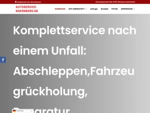 AUTOSERVICE-NÜRNBERG Kfz-Werkstatt & Abschleppdienst - Abschleppdienst in Nürnberg