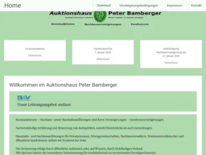 Auktionshaus Peter Bamberger - Antiquitätengeschäft in Nürnberg