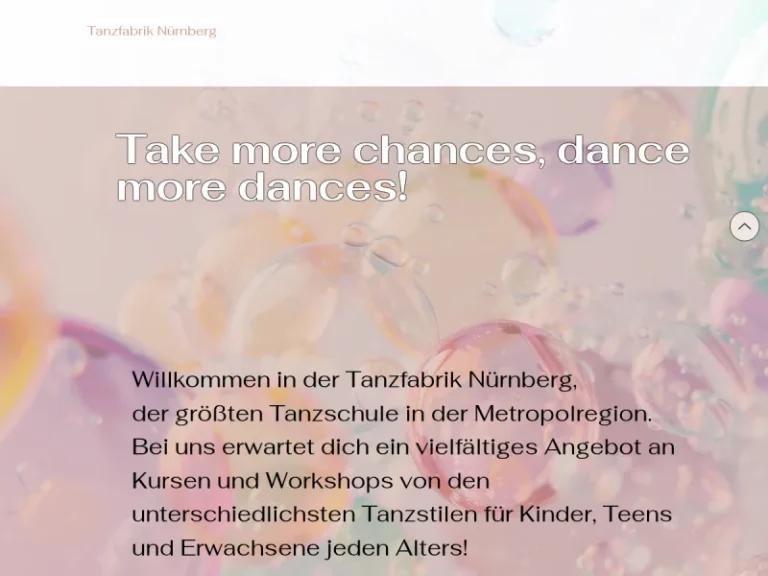 Tanzfabrik Nürnberg - Tanzschule in Nürnberg