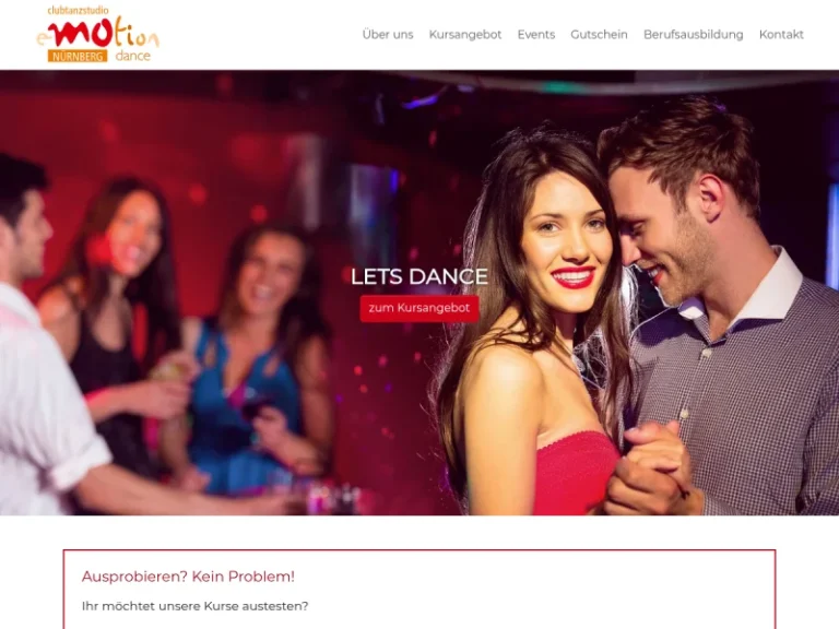 ADTV Tanzstudio eMOtion dance Tanzen Tanzkurse Tanzschule Nürnberg - Fitnessprogramm in Nürnberg