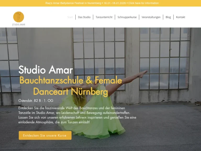 Studio Amar – Bauchtanzschule - Tanzschule in Nürnberg