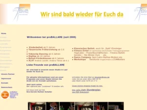 Kerstin Huttner-Schaller, – Ballett & Fitness - Ballettschule in Nürnberg