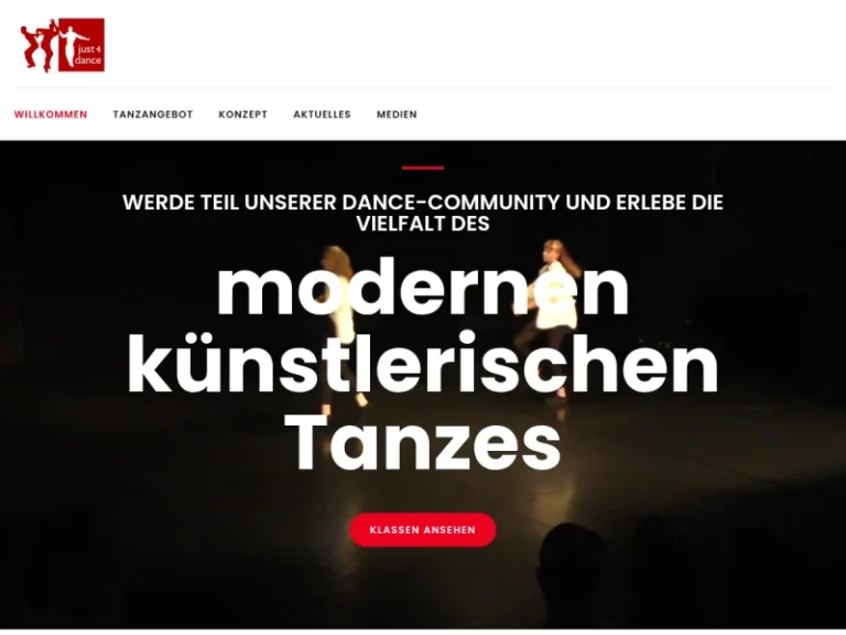 just4dance – Schule für modernen künstlerischen Tanz - Tanzschule in Nürnberg