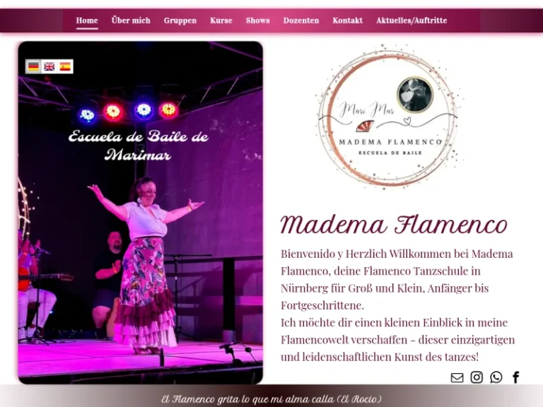 Tanzschule Madema Flamenco - Flamencoschule in Nürnberg