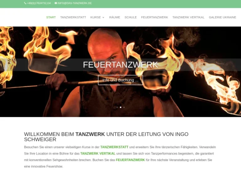 Tanzwerkstatt Nürnberg – Leitung: Ingo Schweiger - Tanzschule in Nürnberg