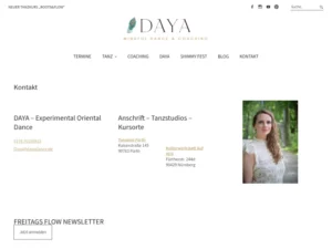 Shimmy Hafla - Tanzschule in Nürnberg