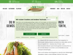 FeldFreude bei Link Gemüse - Landwirtschaftsbetrieb in Nürnberg