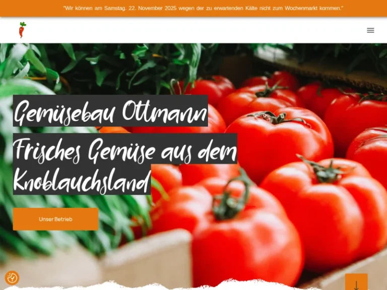 Gemüsebau Ottmann - Obst- und Gemüsehändler in Nürnberg