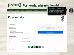 Der Grüne Laden - Bioladen in Nürnberg