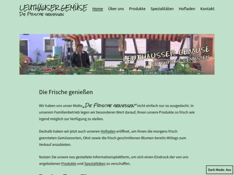 Leuthäusser Gemüse GbR - Landwirtschaftsbetrieb in Nürnberg