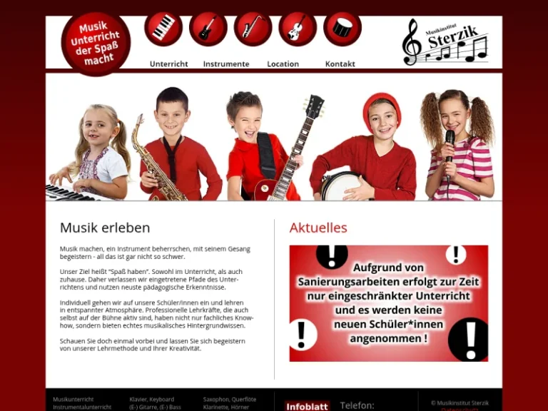 Musikinstitut Sterzik - Musikschule in Nürnberg