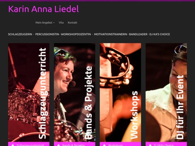 Karin Anna Liedel Get Into The Groove Schlagzeug- und Musikschule - Musikschule in Nürnberg