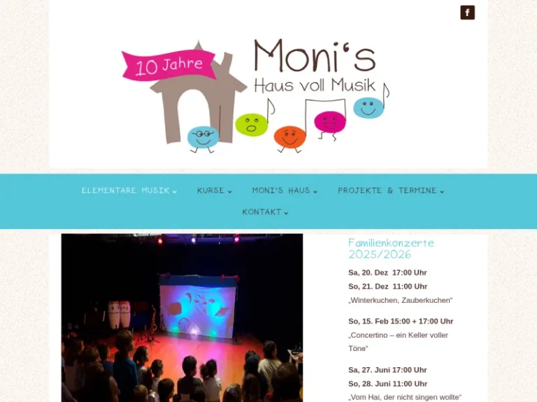 Moni’s Haus voll Musik - Musikschule in Nürnberg