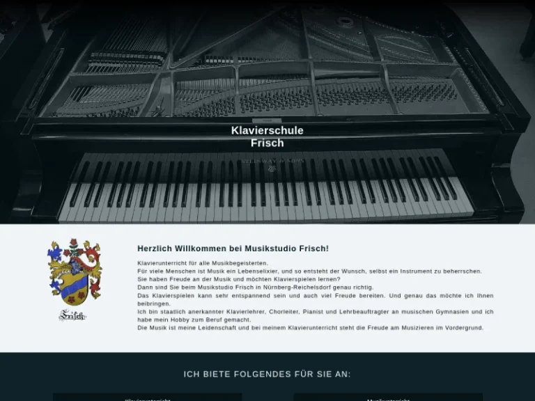 Musikstudio Frisch - Klavierlehrer in Nürnberg