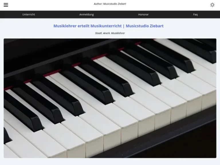 Musicstudio Ziebart - Musiklehrer in Nürnberg