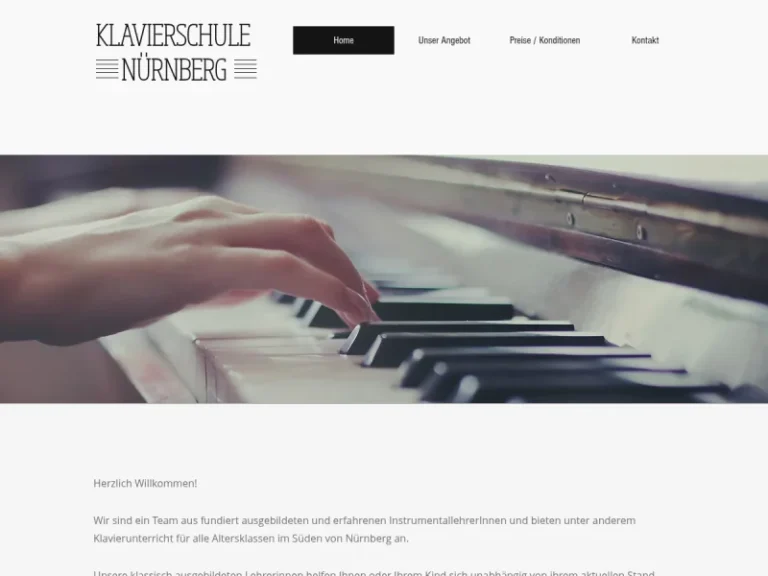 Klavierschule Nürnberg - Klavierlehrer in Nürnberg