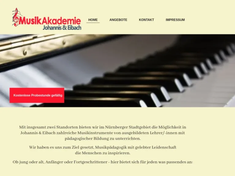 Musik Akademie Johannis - Musikschule in Nürnberg