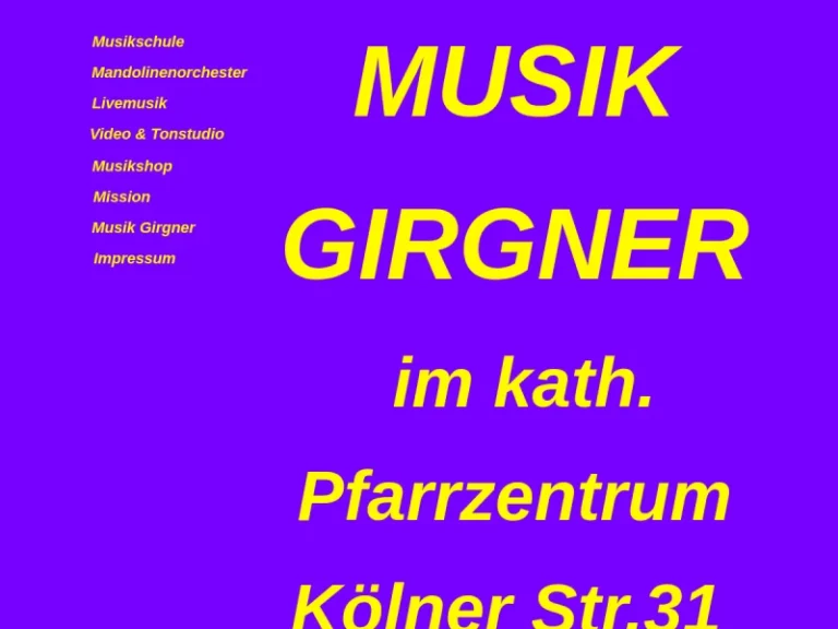 Musik Girgner - Musikschule in Nürnberg