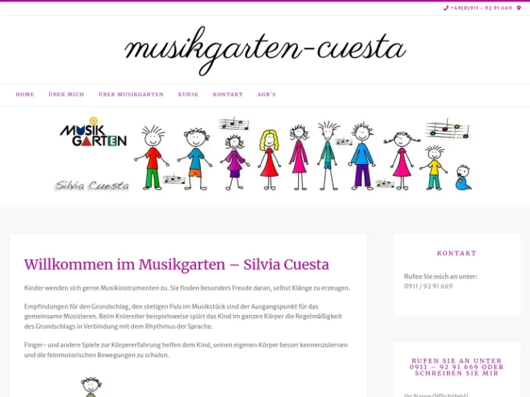 im musikgarten – silvia cuesta - Musikschule in Nürnberg