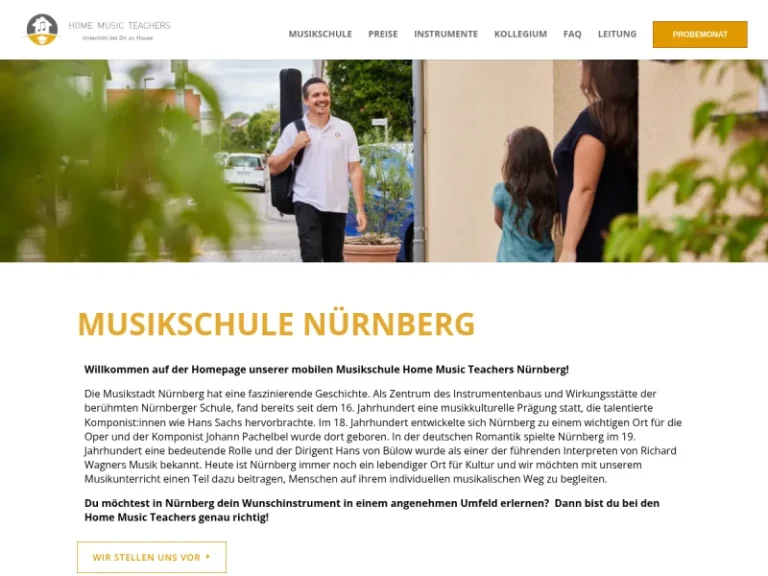 Musikschule Nürnberg – Home Music Teachers - Musikschule in Nürnberg